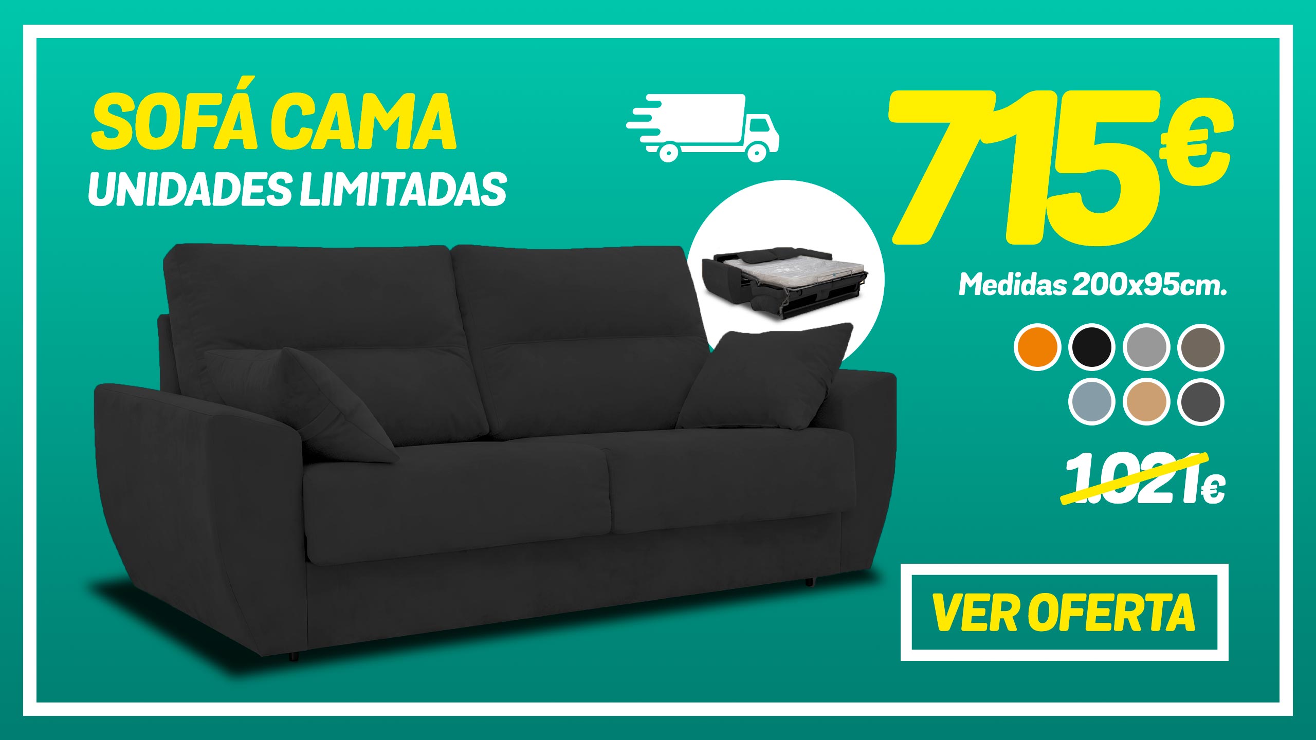 sofa cama en stock